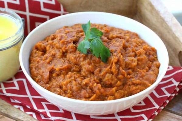 Misir Wat (Ethiopian Spiced Red Lentils)