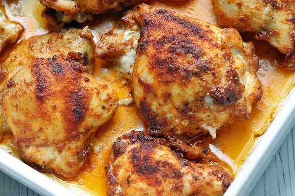 Baked Boneless Chicken Thighs